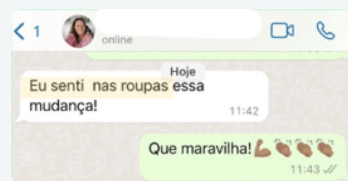 Depoimento de paciente do protocolo ZIPER